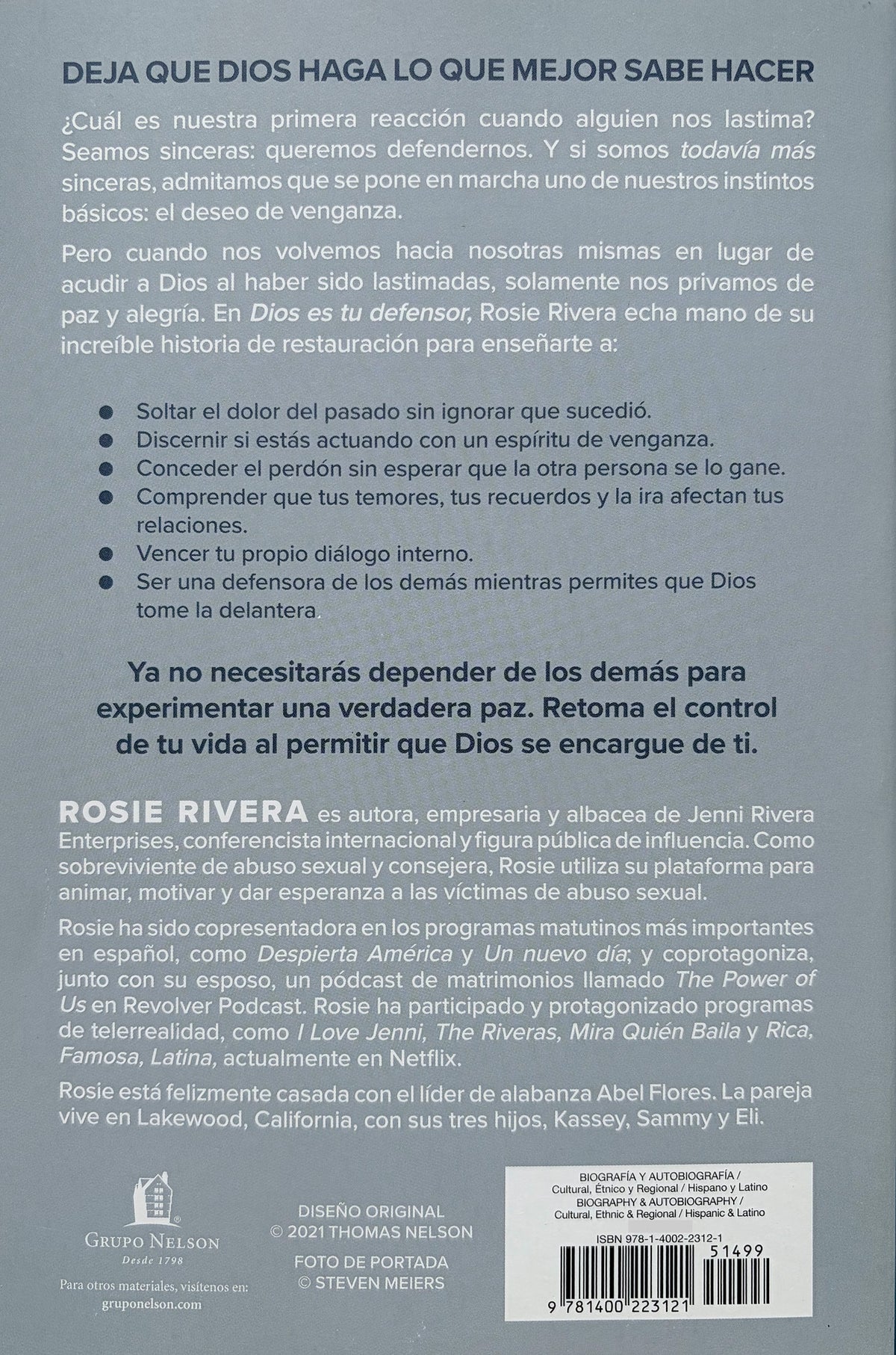 Dios Es tu Defensor
