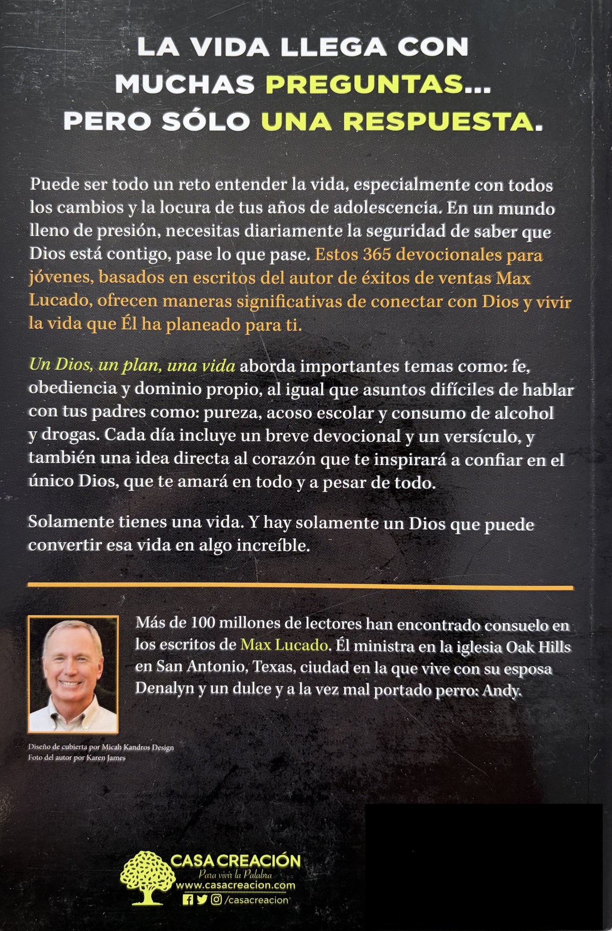 Un Dios, un plan, una vida